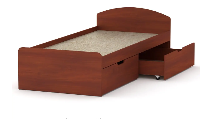 Ліжко Компаніт 90+2 90x200 см яблуня